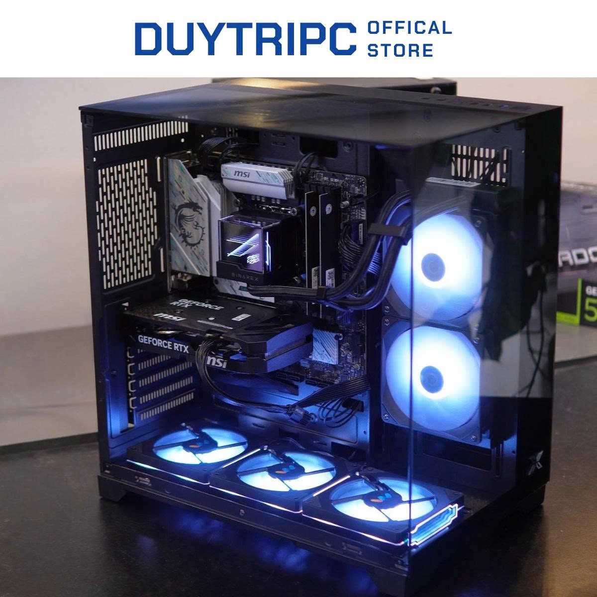 PC Gaming Intel Core i5-14600KF | MSI B760 Gaming Plus | RTX 5060 8GB | RAM 16GB | SSD 1TB | Nguồn 750W - Chiến Game 2K, Đồ Họa, Livestream